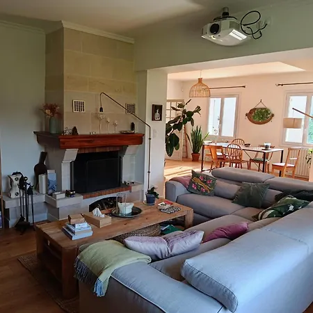 Maison Zen En Pierre Avec Piscine Et Parc, Proche Bordeaux Et Saint-emilion *